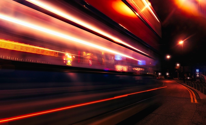 Time Lapsed Photography of Vehicles on Road