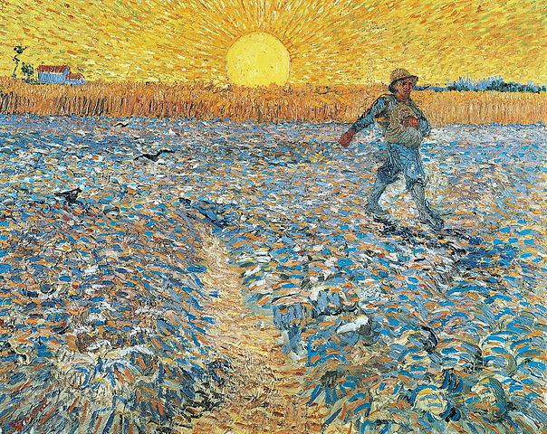 The Sower by Vincent Van Gogh